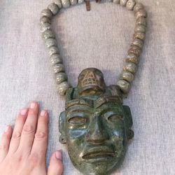 Ancient Olmec Jade Stone