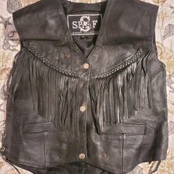 Leather Vest