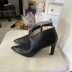 Cole Haan Leather Short Boots  Size 10