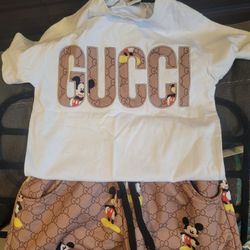 Unisex Kids Shorts Set