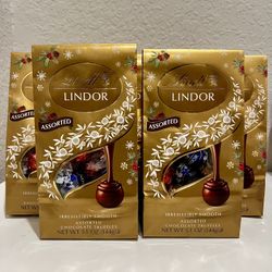 Lindt LINDOR Assorted Chocolate Truffles – Buy 2 Get 1 FREE (5.1 oz, New)