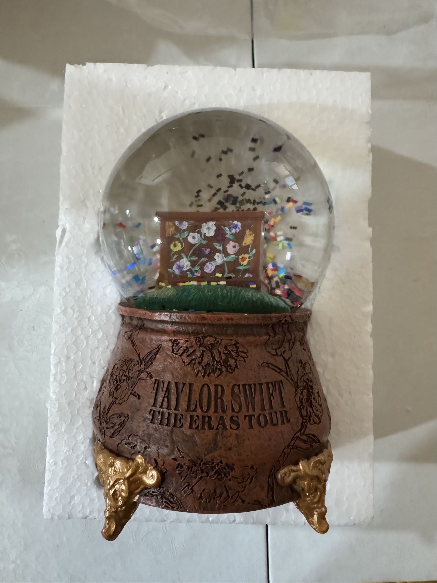 Taylor Swift The Eras Tour Acoustic Piano Snow Globe