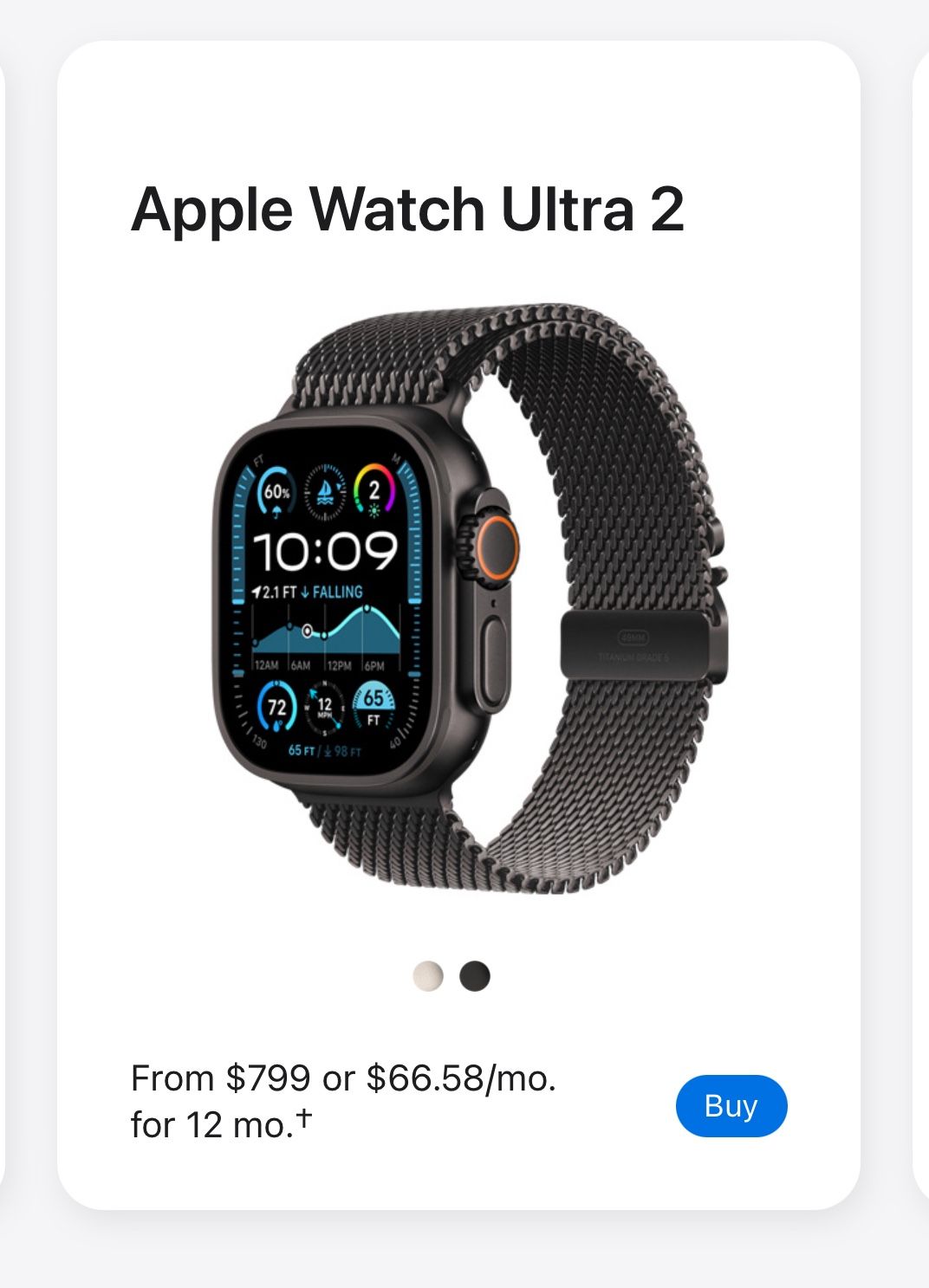 Apple Watch Ultra 2 49mm 
