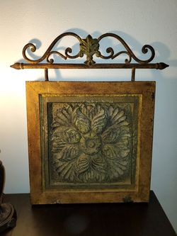 Metal wall art