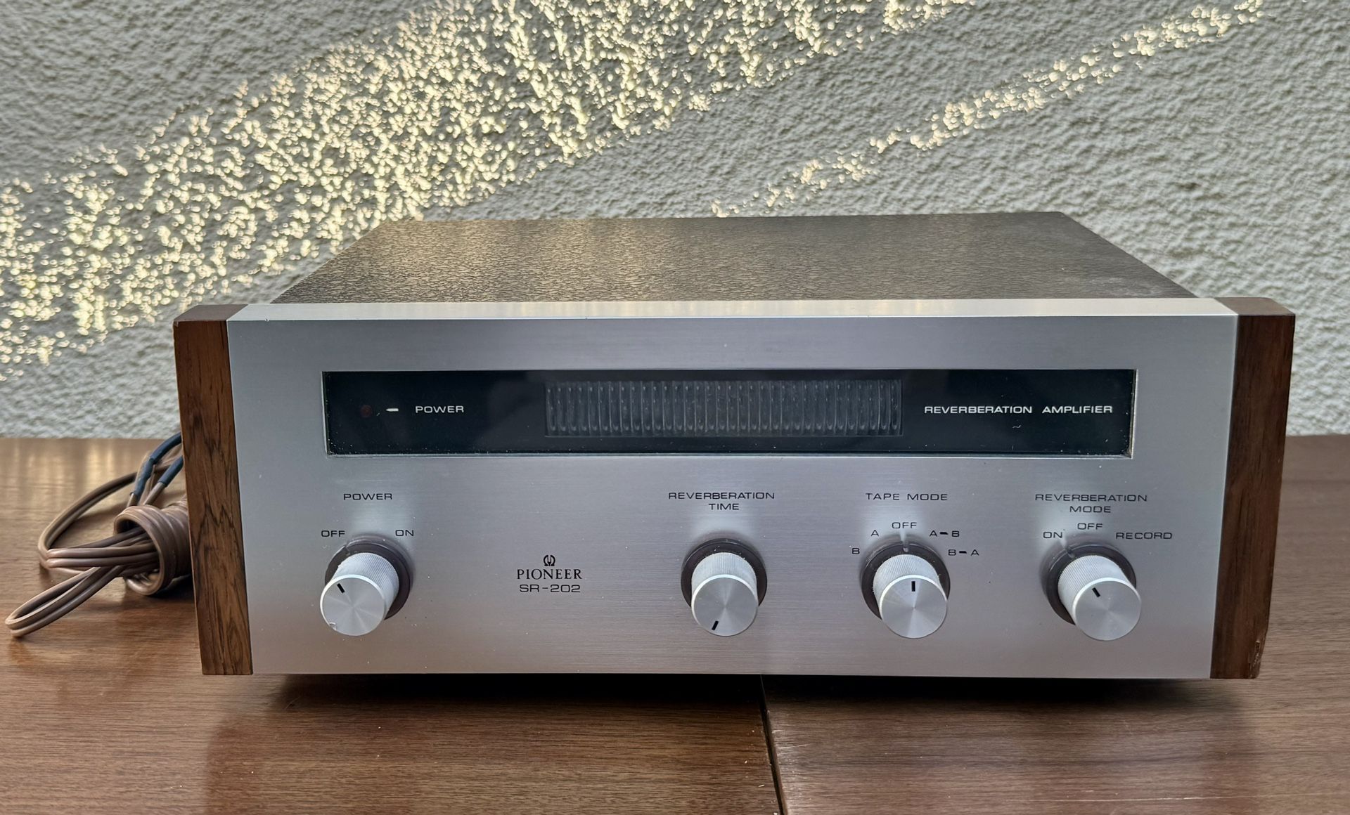 Vintage Pioneer SR-202 Reverberation Amplifier (Working)
