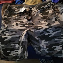 Black Camo Joggers