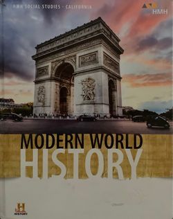 HMH Social Studies: California Modern World History Textbook