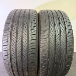 V680  285 45 22 114H  Goodyear Eagle Touring  2 Used Tires 70% Life 