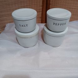 Hearth And Heart Stoneware Canisters