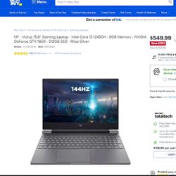 HP Victus Gaming Laptop