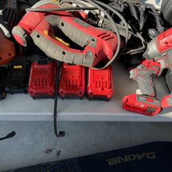 Craftsman And DEWALT Tools