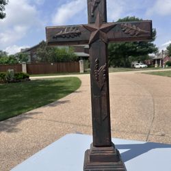 Wooden Rustic Cross