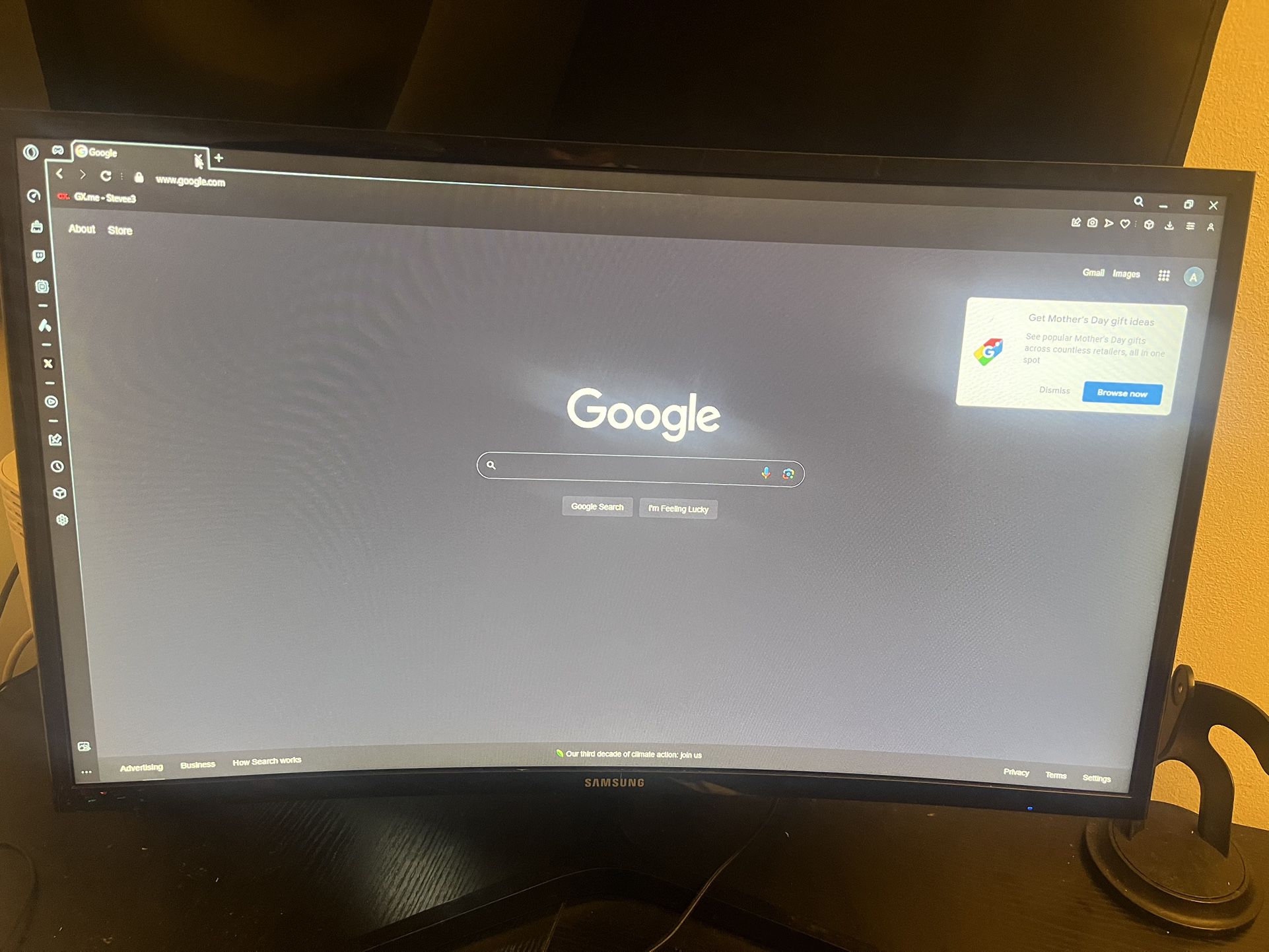 Samsung 24 Inch Curved Monitor 