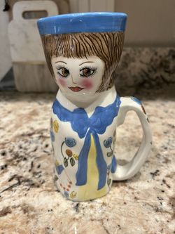 Susan Paley Bella Casa By GANZ “Doris Decaf” Ceramic Collectible Mug