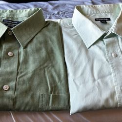 Men’s Dress Shirt Bundle – Size XL Includes: George (XL) & Croft & Barrow Classic Fit (XL)