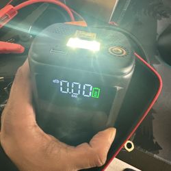 . New Jump Pack/ Air Compressor Combo, Jump Starter/ Tire Inflator/ Power Bank/ Flashlight 