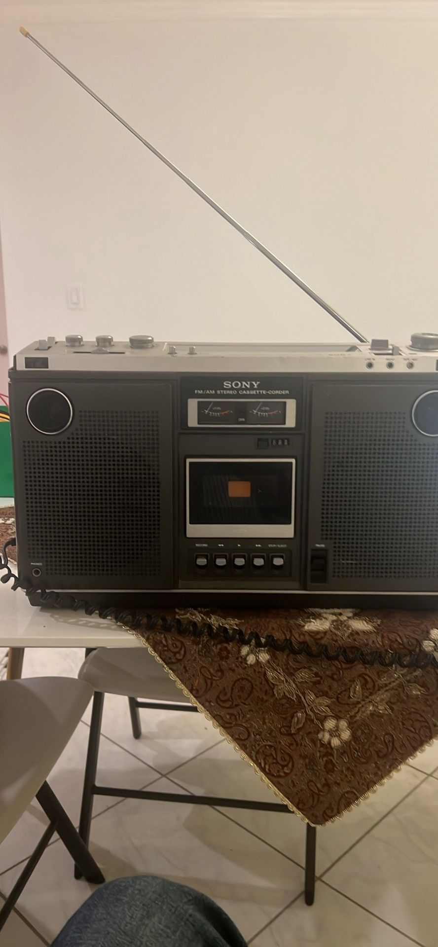 sony boom box