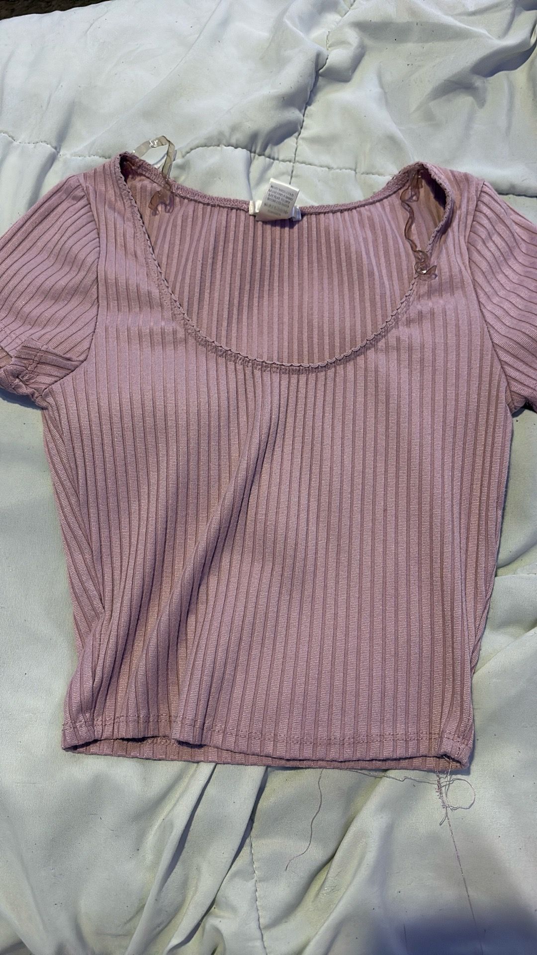 bozzolo brand size small pink crop top