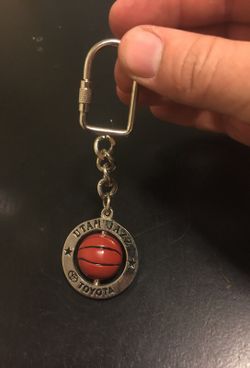 Utah jazz key chain