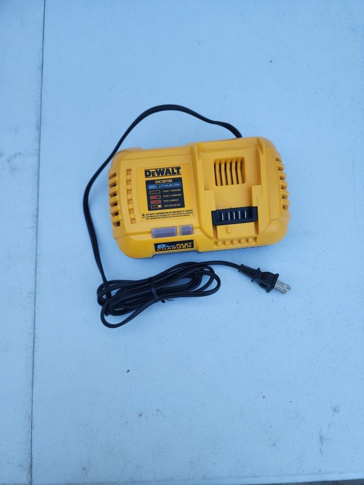 DEWALT20V/60V FAST CHARGER, NEW!!