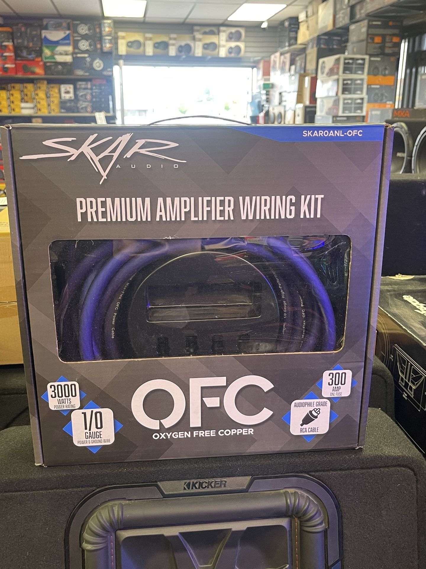 Skar Audio SKAR0ANL-OFC 1/0 Gauge 3000w OFC Amplifier Wiring Kit