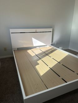 White LED Bed