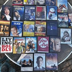 Variety of DVDs. Most watched once. East Dundee 