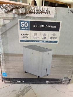 Vissani 50 pt. 4,500 sq. ft. Smart Dehumidifier