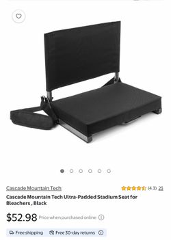 Cascade Ultra padded stadium Chair
