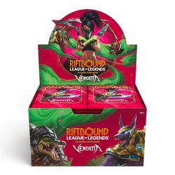 RiftBound League of Legends Vendetta Booster Display Box