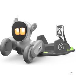 Robot Pet Dog ChatGPT-4o Smart AI-Powered Companion Voice & Gesture Control, Real-Time Interaction Robotics Toys for Kids, Home Monitoring - Includes 