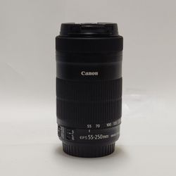 Canon EF-S Tele Zoom 55-250mm f/4-5.6 IS STM Auto & Manual Lens