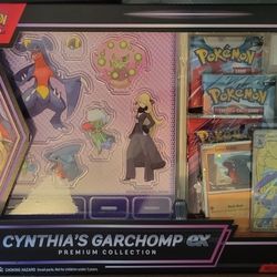 Pokemon Cynthias Garchop Ex Box