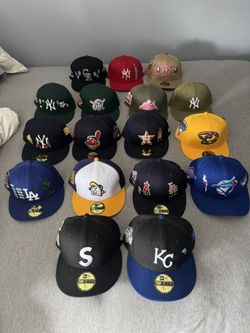 Custom MLB fitted hats