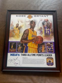 Kobe Bryant Third All Time Points Leader 21/100
