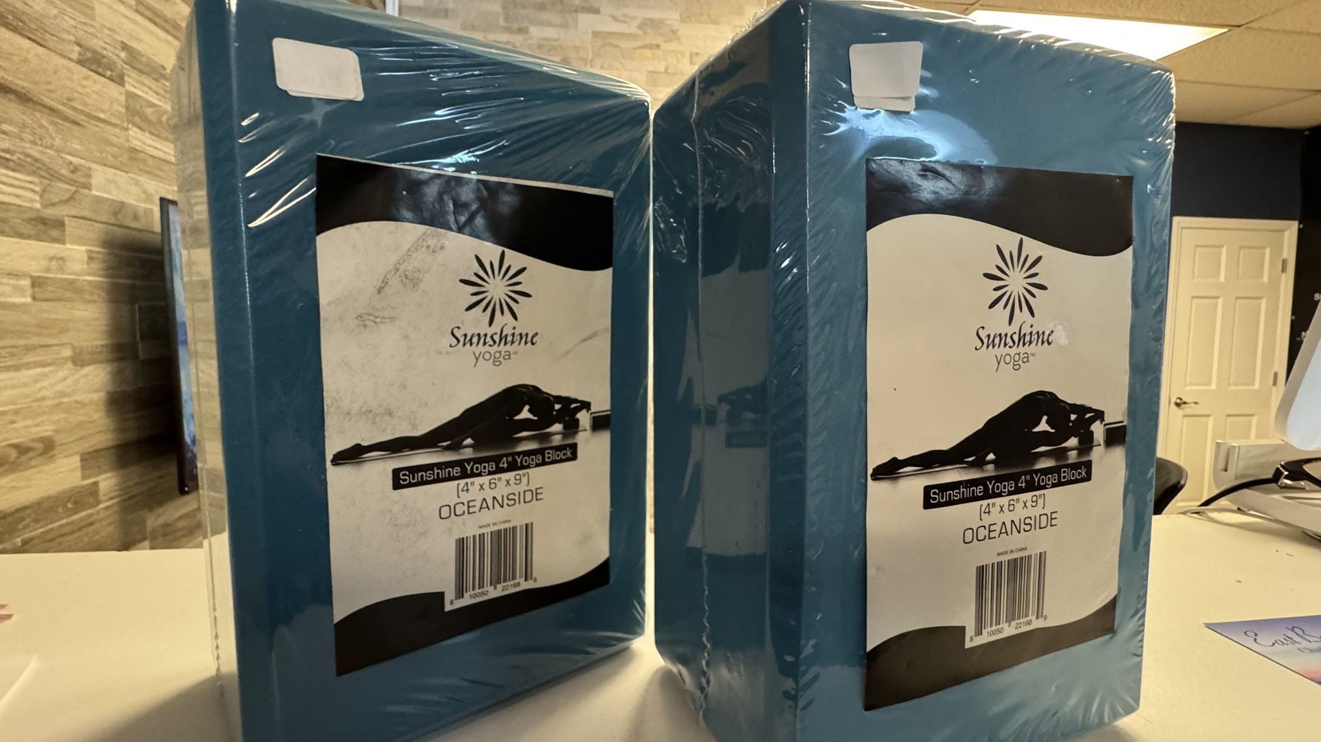 Sunshine Yoga Blocks (Set of 2)