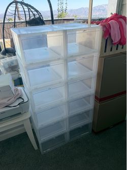 Storage clear boxes new