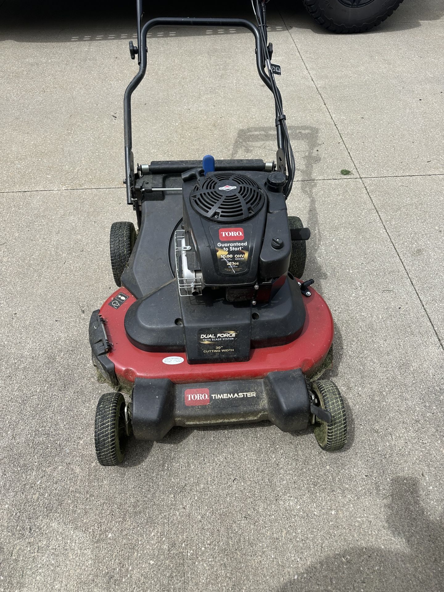 Toro 30” Time Master With Twin Blade System