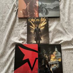 Deus Ex Mandkind Divided Xbox One Steelbook with 4 other Steelbooks