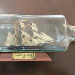 Joseph Conrad Ship In A Bottle 