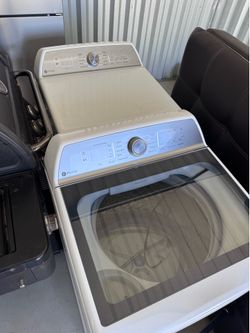 GE Profile Washer and Gas Dryer