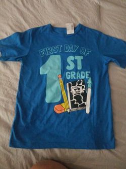 1st Day Of 1st Grade Tshirt 