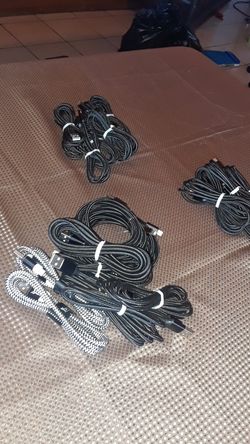 Universal and type c and iPhone 6 foot long chord