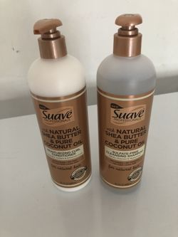 Suave shampoo and conditioner
