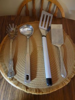 Vintage Stainless Steel Kitchen Utensils