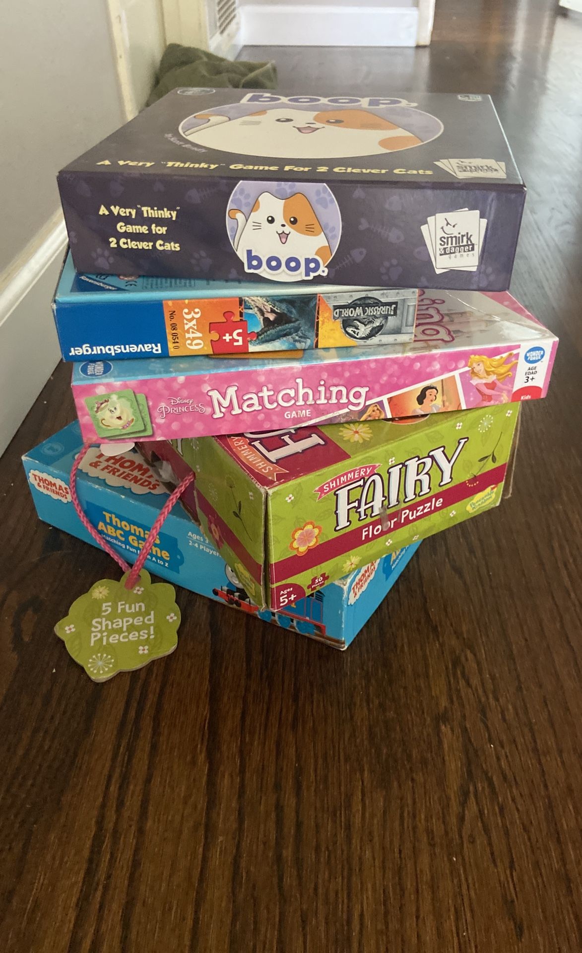 Puzzles And Board Games Set
