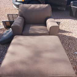 Sofa Chair With Ottoman