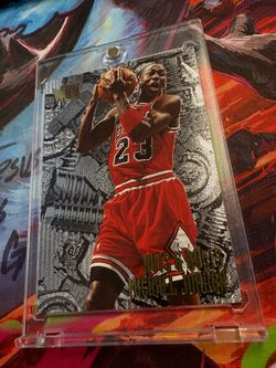 Michael Jordan 95-96 Metal Fleer