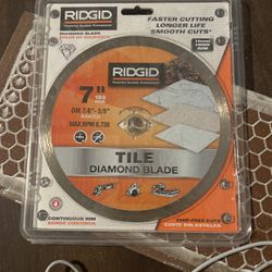 Ridgid 7" Tile Saw Blade