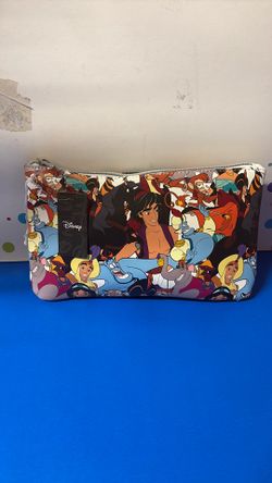 Disney Vegan Leather Pouch Cosmetic NEW